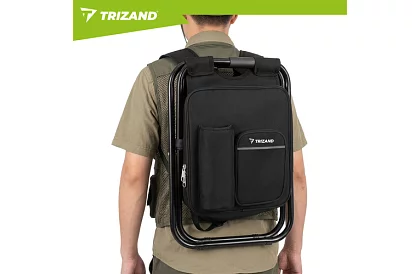 Krzesło wędkarskie z plecakiem Tourist 3w1 składane – nośność 150 kg