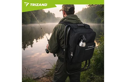 Krzesło wędkarskie z plecakiem Tourist 3w1 składane – nośność 150 kg