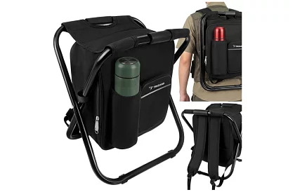 Krzesło wędkarskie z plecakiem Tourist 3w1 składane – nośność 150 kg