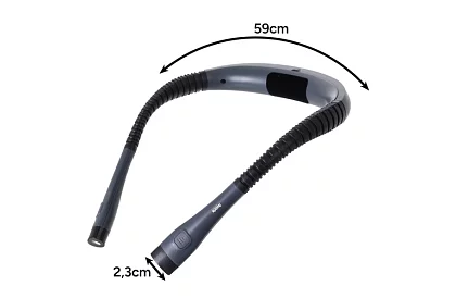 Lampa na szyję do czytania książek – ładowana przez USB-C
