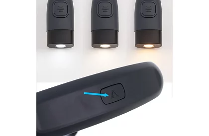 Lampa na szyję do czytania książek – ładowana przez USB-C