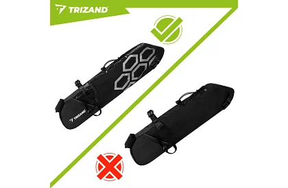 Podsiodełkowa wodoodporna torba 12 l