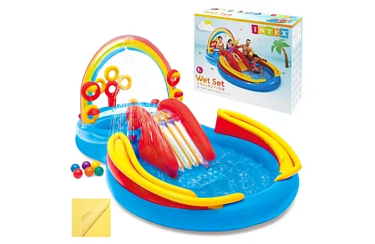 Nadmuchiwany plac zabaw wodny 297 x 193 x 135 cm - I57453NP