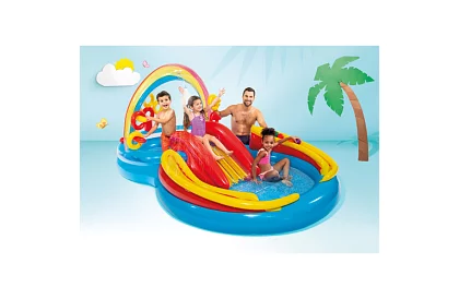 Nadmuchiwany plac zabaw wodny 297 x 193 x 135 cm - I57453NP