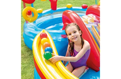 Nadmuchiwany plac zabaw wodny 297 x 193 x 135 cm - I57453NP