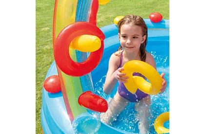 Nadmuchiwany plac zabaw wodny 297 x 193 x 135 cm - I57453NP