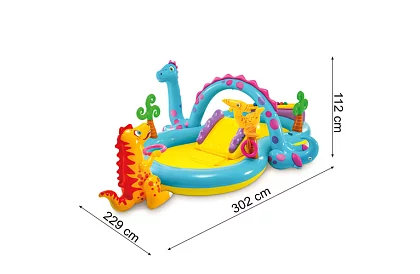 Boisko wodne 302 × 229 × 112 cm – Dinoland I57135NP