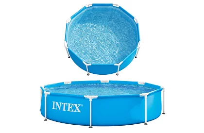 Basen z metalową ramą 1820 l – 244 × 51 cm I28205NP