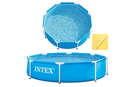 Basen z metalową ramą 1820 l – 244 × 51 cm I28205NP