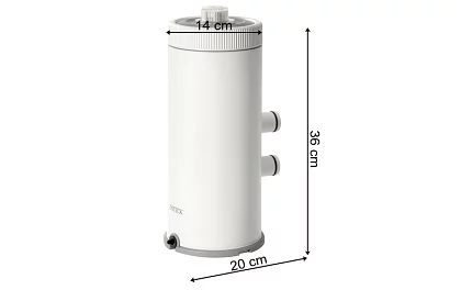 Pompa filtracyjna basenowa 3785 l/h filtr A29000 Hydro Aeration do 21100 l – Intex 26638NP