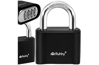 Zamek kodowy stalowy 50 mm