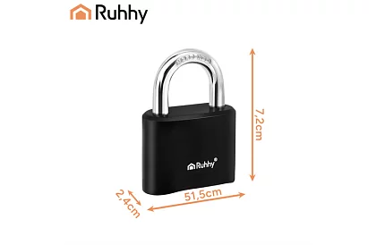 Zamek kodowy stalowy 50 mm