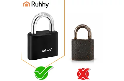 Zamek kodowy stalowy 50 mm