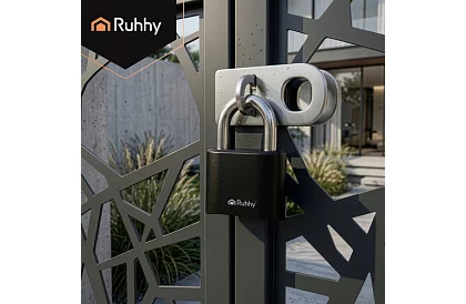 Zamek kodowy stalowy 50 mm