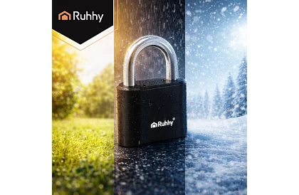 Zamek kodowy stalowy 50 mm