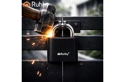 Zamek kodowy stalowy 50 mm