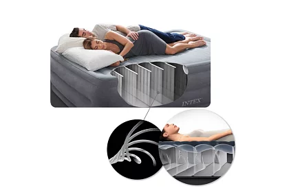 Materac samopompujący z weluru 137 × 191 × 25 cm – Dura-Beam