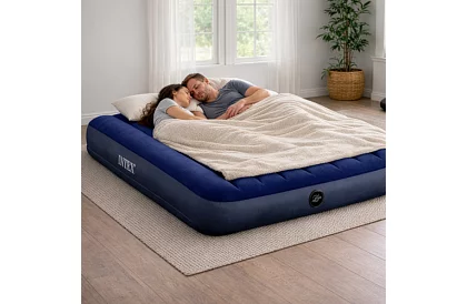 Materac samopompujący z weluru 137 × 191 × 25 cm – Dura-Beam