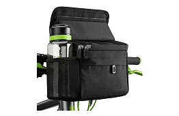 Wodoodporna torba na kierownicę roweru z uchwytem na telefon