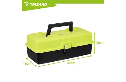 Skrzynka wędkarska 33 × 16 × 13 cm – organizer na akcesoria wędkarskie