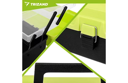 Skrzynka wędkarska 33 × 16 × 13 cm – organizer na akcesoria wędkarskie