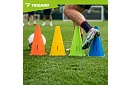 Treningowe kolorowe stożki 23 cm – zestaw 10 szt.