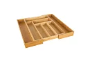 Organizer bambusowy do szuflad – regulowany sztućce