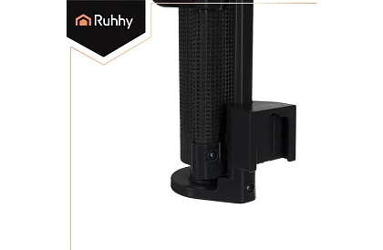 Wysuwana roleta zabezpieczająca do drzwi – szara - 160 cm