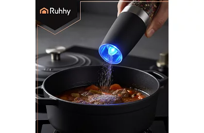 Zestaw elektrycznych młynków designerskich – 2 szt.