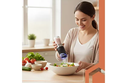 Zestaw elektrycznych młynków designerskich – 2 szt.