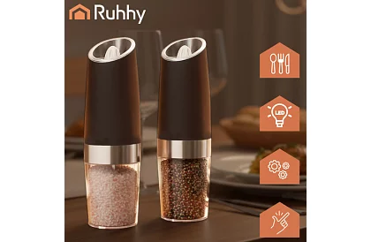 Zestaw elektrycznych młynków designerskich – 2 szt.