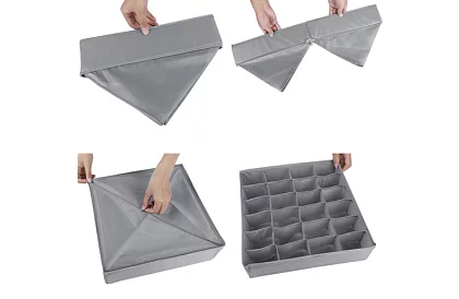 Organizery do szuflad na bieliznę – zestaw 4 szt.