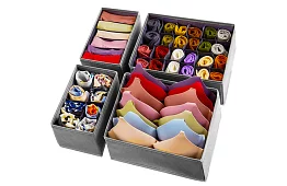 Organizery do szuflad na bieliznę – zestaw 4 szt.