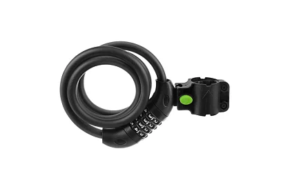 Zamek kodowy stalowy 120 cm – na rower i wyposażenie