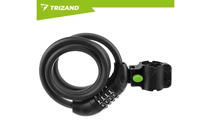 Zamek kodowy stalowy 120 cm – na rower i wyposażenie