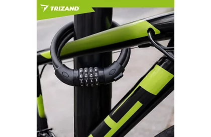 Zamek kodowy stalowy 120 cm – na rower i wyposażenie
