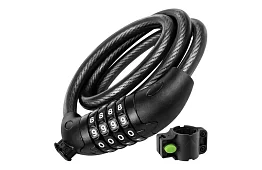 Zamek kodowy stalowy 120 cm – na rower i wyposażenie