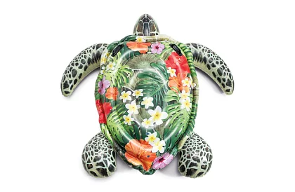 Materac dmuchany żółw 191 x 170 cm - materac I57555NP