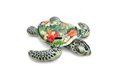 Materac dmuchany żółw 191 x 170 cm - materac I57555NP