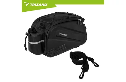 Torba na tylny bagażnik 10 l – wodoodporna torba rowerowa 39 × 20 × 15 cm