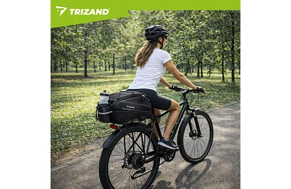 Torba na tylny bagażnik 10 l – wodoodporna torba rowerowa 39 × 20 × 15 cm