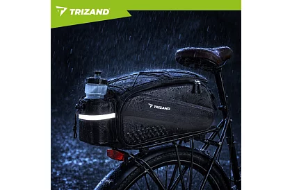 Torba na tylny bagażnik 10 l – wodoodporna torba rowerowa 39 × 20 × 15 cm