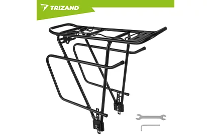 Uniwersalny tylny bagażnik rowerowy – aluminiowy, nośność 25 kg