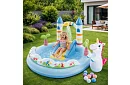 Nadmuchiwany plac zabaw wodny 196x178x127 cm - Zamek I56148NP