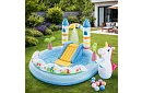 Nadmuchiwany plac zabaw wodny 196x178x127 cm - Zamek I56148NP