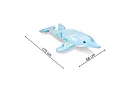 Materac dmuchany dla dzieci - delfin 175 x 66 cm, 2 uchwyty, I58535NP