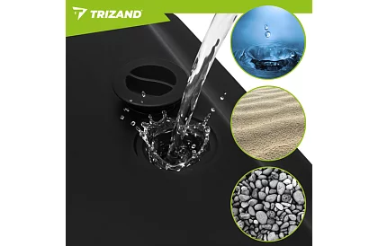 Kosz do koszykówki 135-305 cm - regulowany, wolnostojący