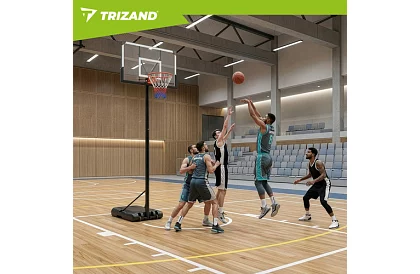 Kosz do koszykówki 135-305 cm - regulowany, wolnostojący