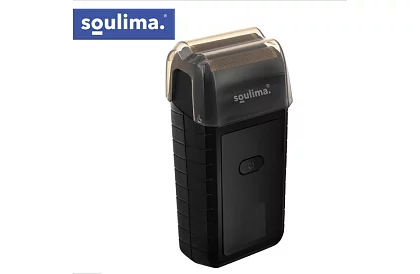 Maszynka do golenia z wyświetlaczem LED - USB-C, 2 folię, 2 ostrza, etui