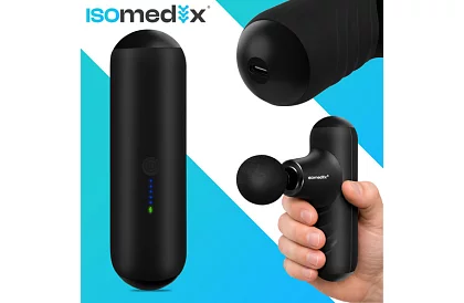 Kompaktowy pistolet do masażu 5 trybów - Ładowalny 2 x 2500 mAh